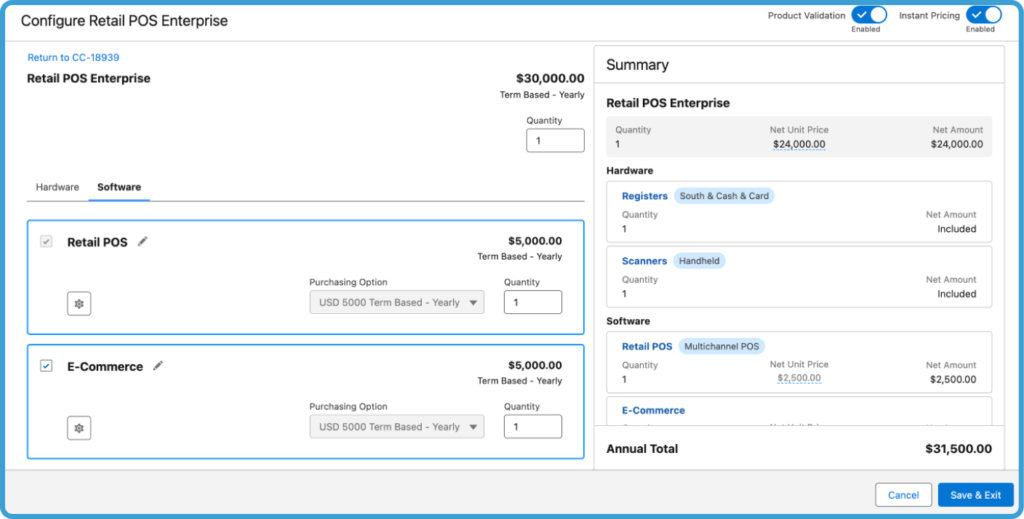 Les principaux avantages de Salesforce Revenue Lifecycle Management en bref