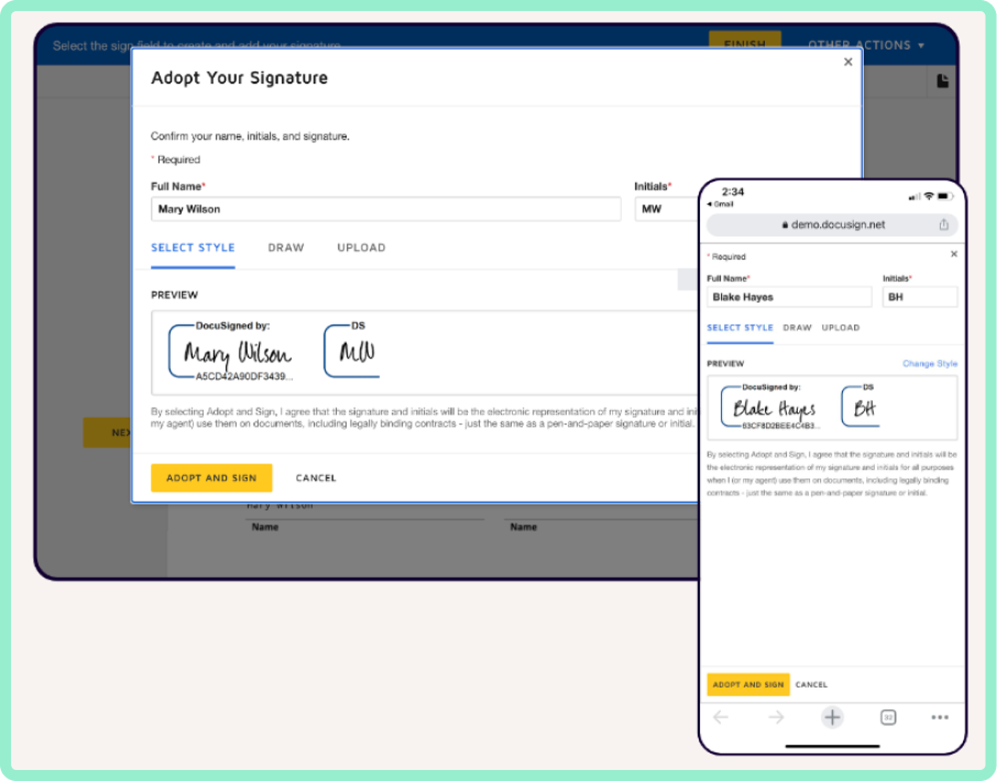 Zentrale Vorteile der Integration von DocuSign und Salesforce
