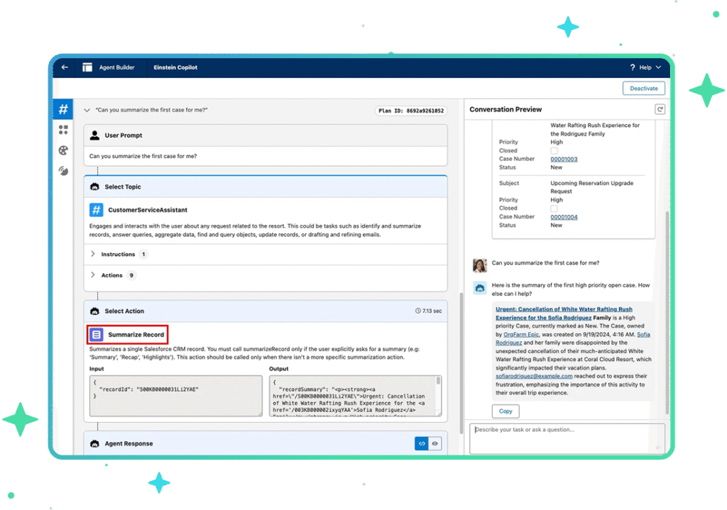 Topics and Actions: Configuring Agents