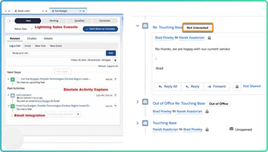 Miten Sales Engagement toimii Salesforcessa
