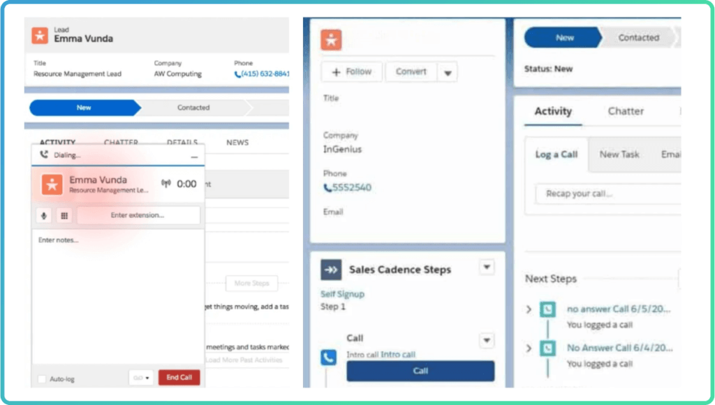 Miten Sales Engagement toimii Salesforcessa