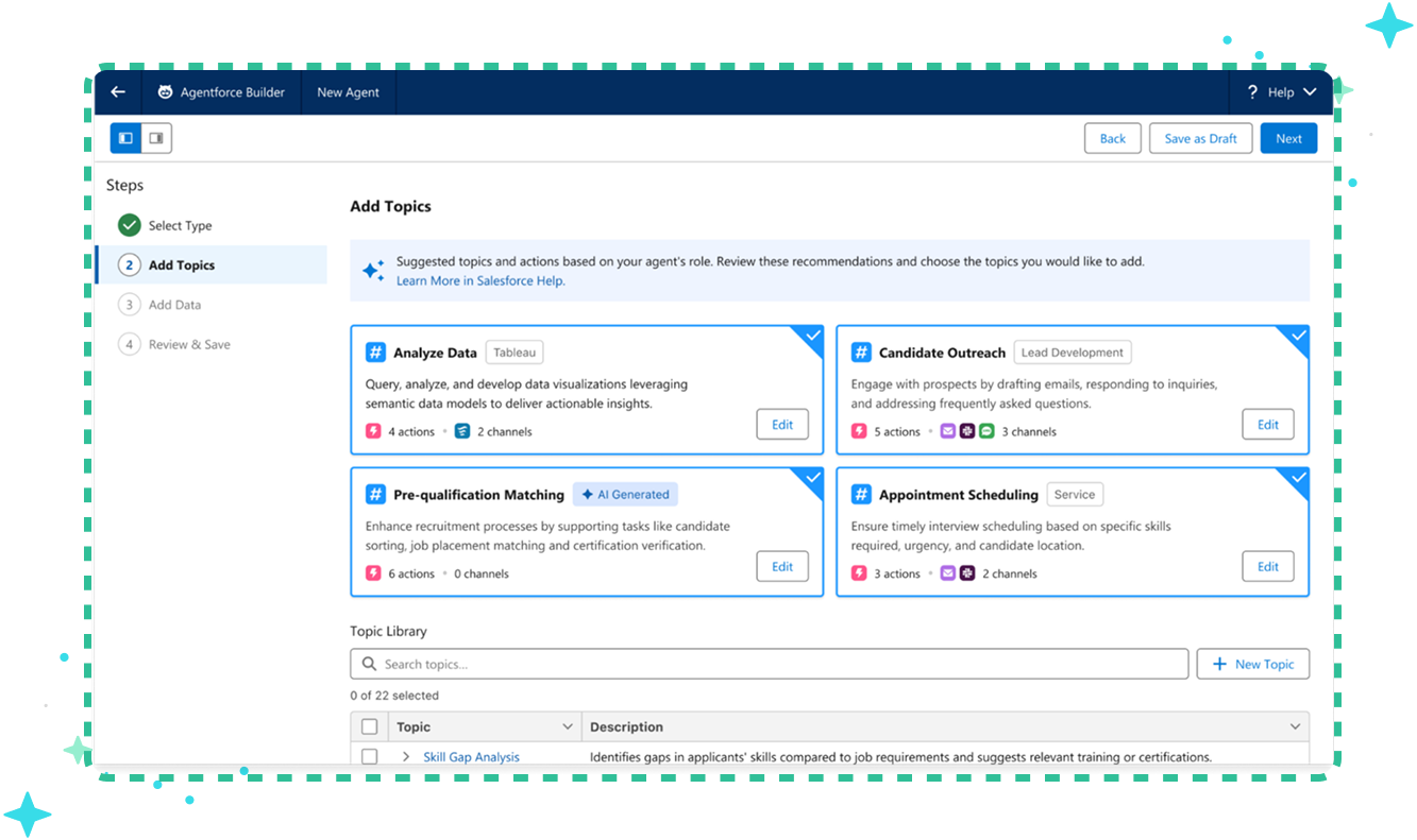 Expanding Capabilities with Pre-Built Skill Libraries