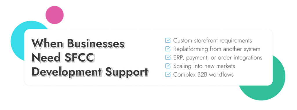 Salesforce Commerce Cloud Development Support