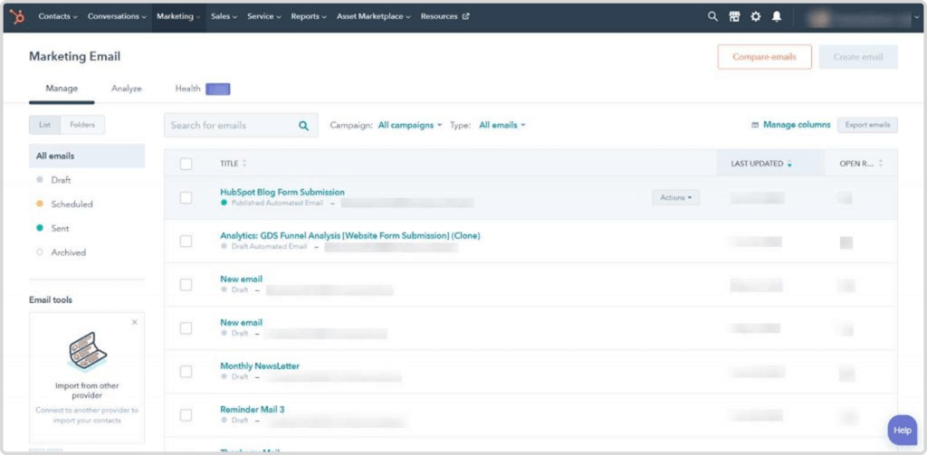 Les fonctionnalités essentielles de HubSpot CRM