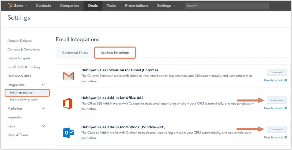 Les fonctionnalités essentielles de HubSpot CRM