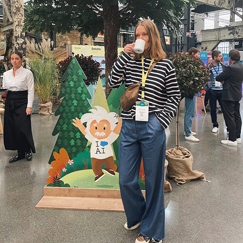 Kuva Helena Dzementejstä Salesforce World Tour Düsseldorf -tapahtumassa