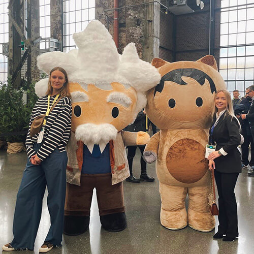 Kuva Helena Dzementejstä Salesforce World Tour Düsseldorf -tapahtumassa