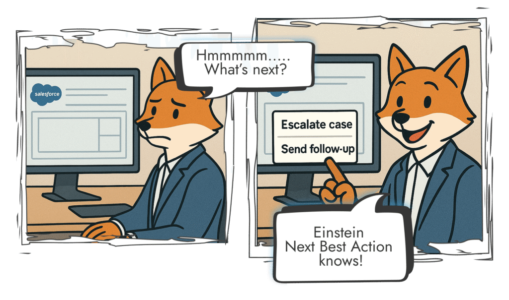 Next Best Action w Salesforce