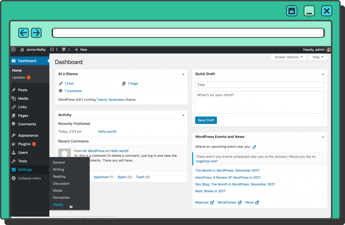 2. Pardot-lisäosa WordPressiin (nykyisin Account Engagement)