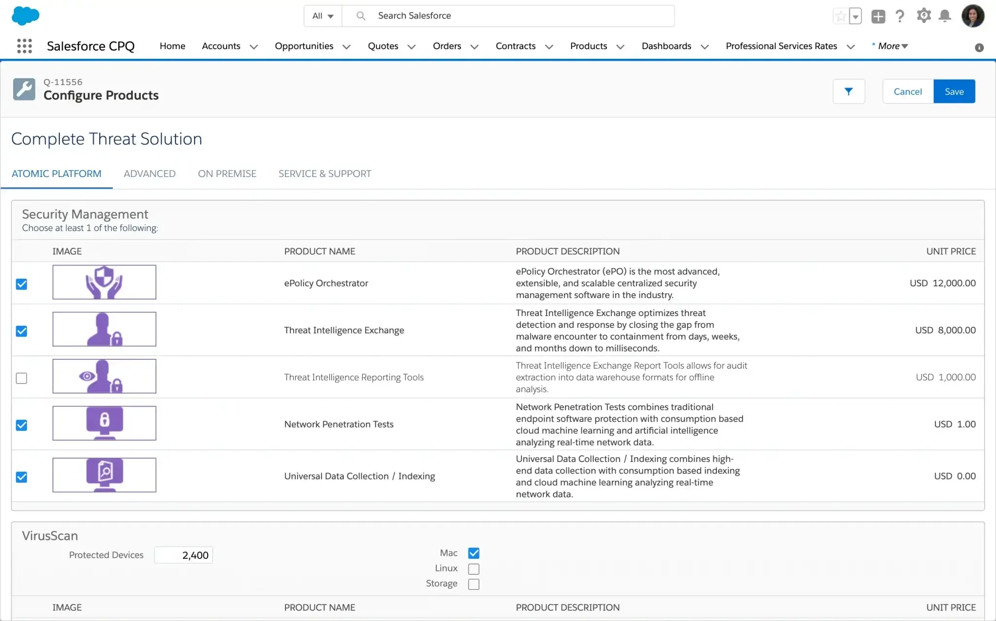 3. What are the Key Salesforce products?