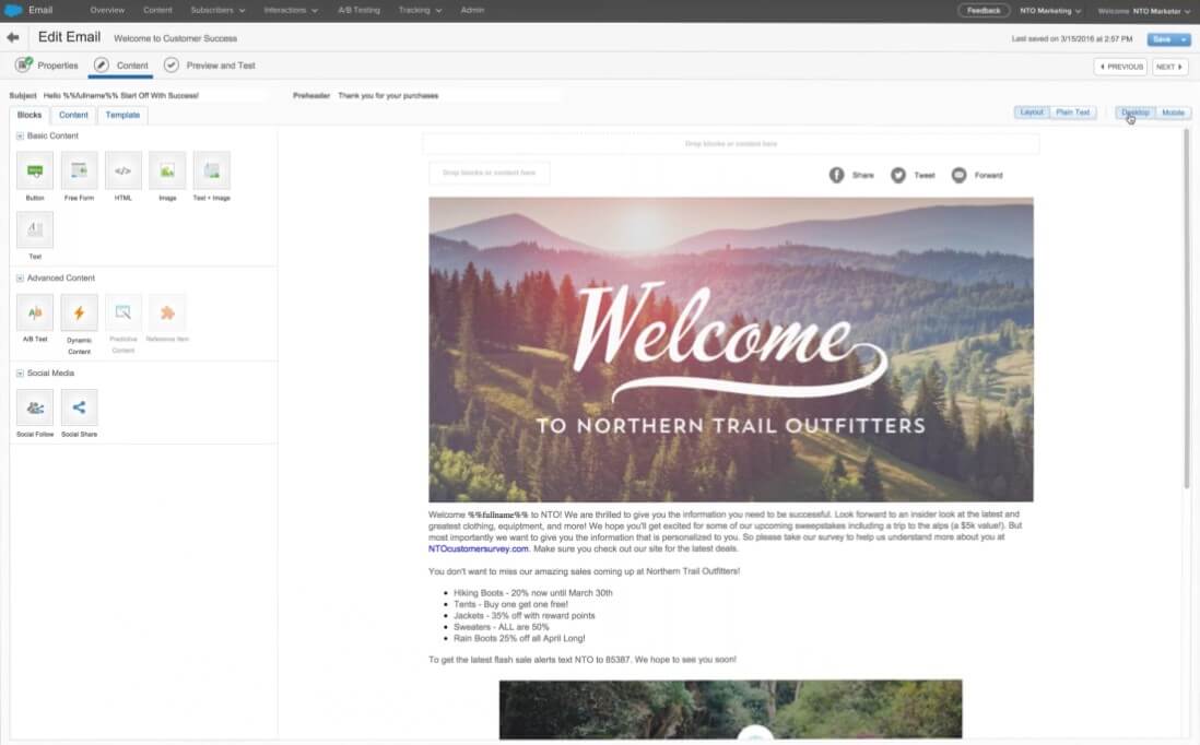 Email Studio