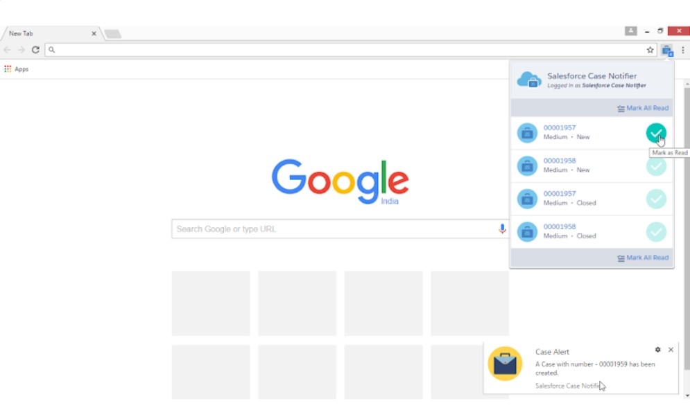 Salesforce Notifier