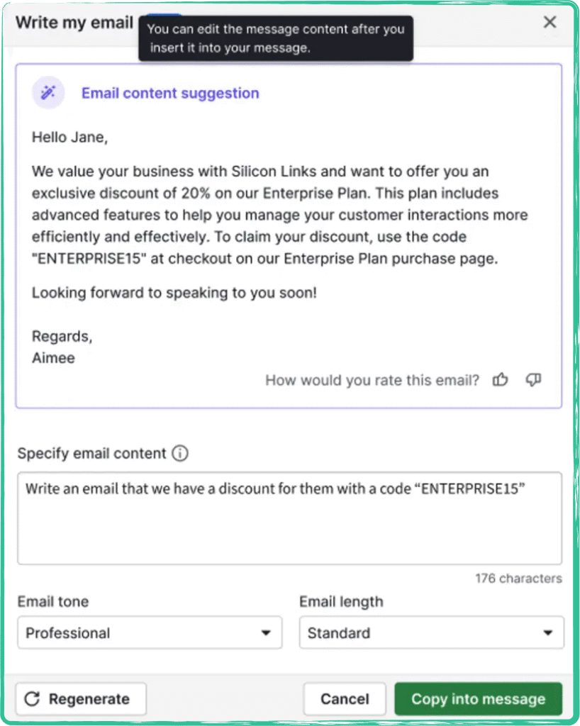 Email Marketing Functionality