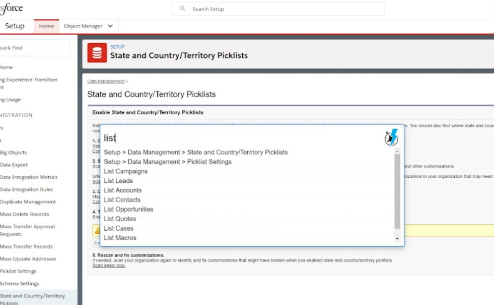 Salesforce Navigator
