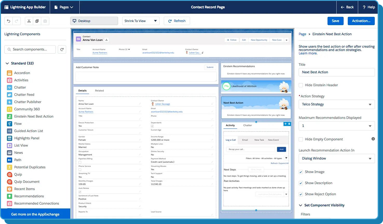 Czym jest Next Best Action w Salesforce?