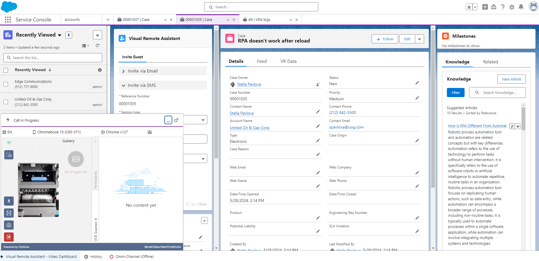 Key Features of Salesforce Service Cloud