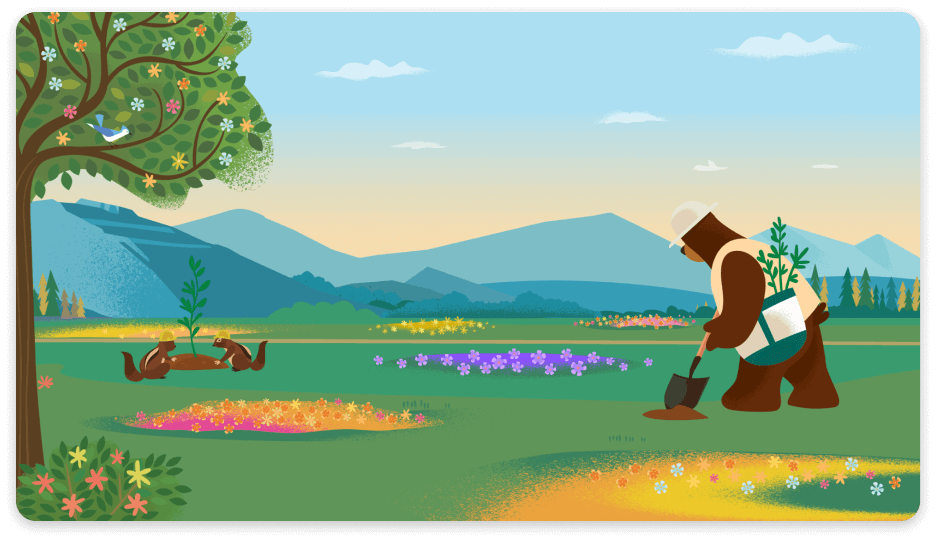 Image shows animals, representing Salesforce Spring ’24 Release Features for businesses.