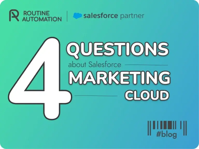 4 kysymystä Salesforce Marketing Cloudista