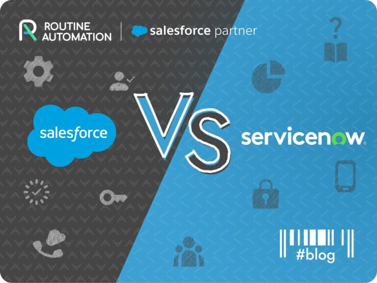 Salesforce und ServiceNow im Vergleich