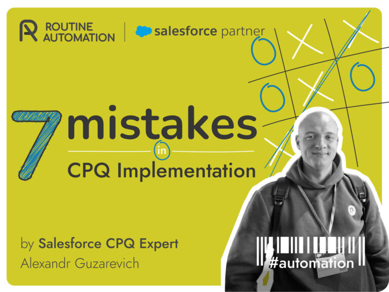 7 błędów przy wdrażaniu Salesforce CPQ