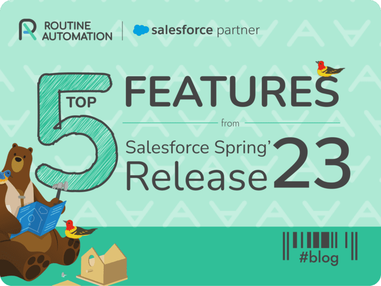 Die 5 wichtigsten Funktionen des Salesforce Spring’23 Release