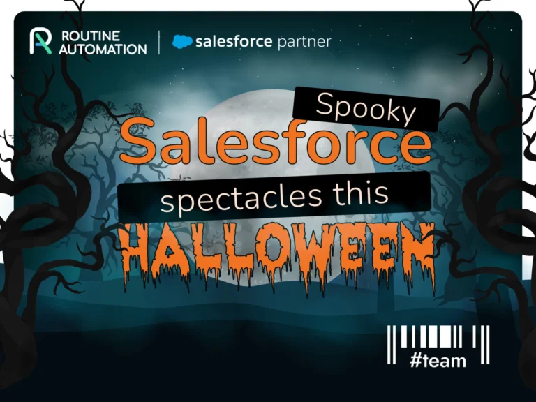 Upiorne widowiska Salesforce w to Halloween
