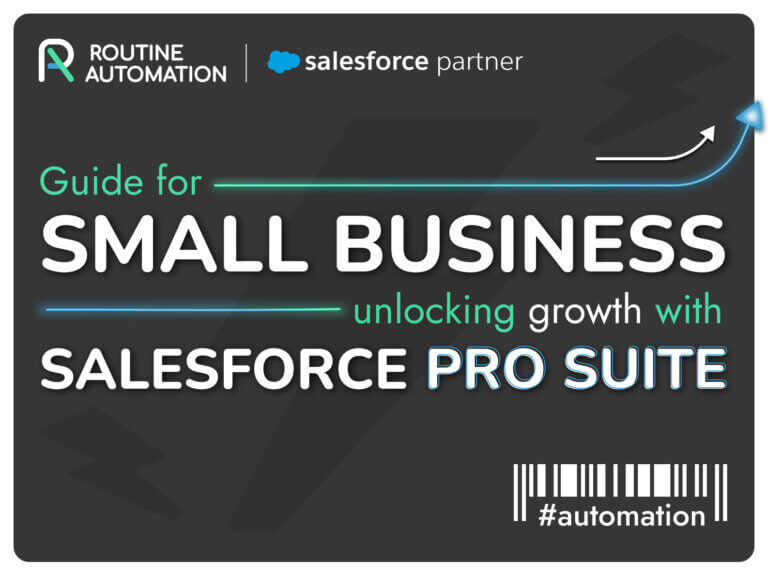 Przewodnik dla małych firm: rozwój dzięki Salesforce Pro Suite