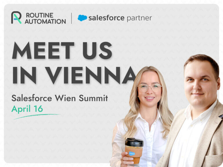 Spotkanie z innowacją: Routine Automation na Salesforce Wien Summit