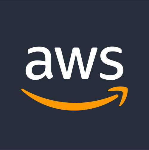 Amazon Web Services logo.