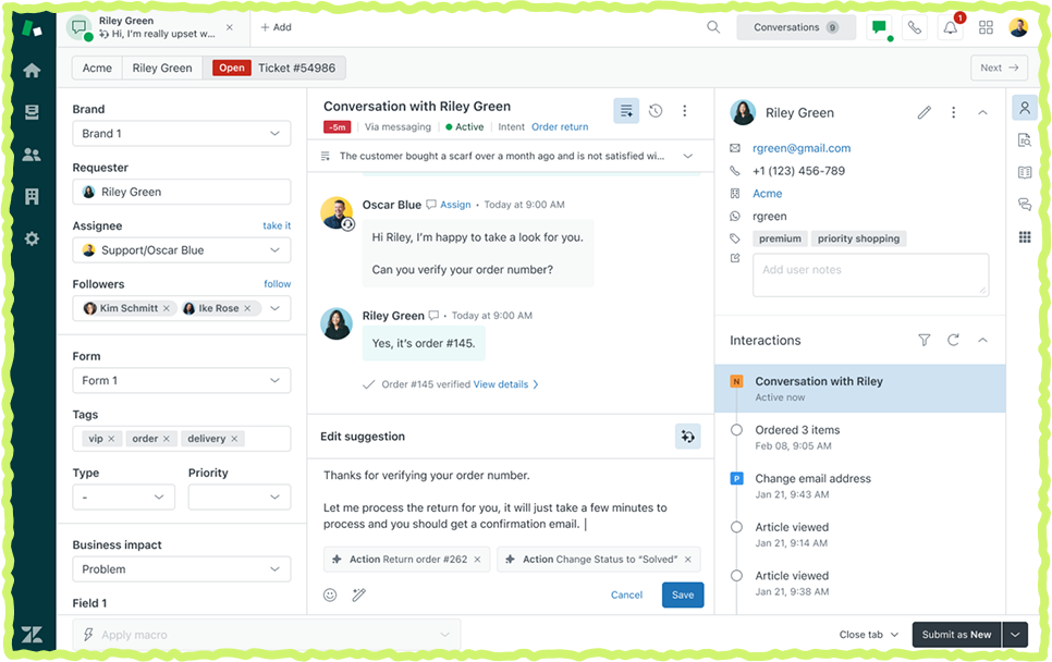 Zendesk Sell