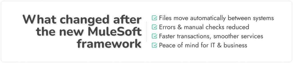 MuleSoft Integration case