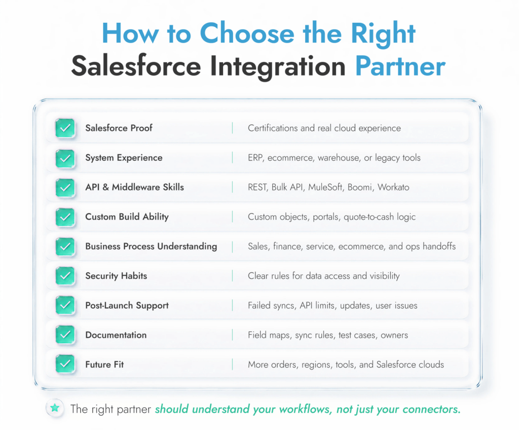 How to Choose a Salesforce Integration Consultant or Service Provider